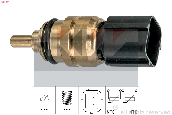 Senzor,temperatura lichid de racire 530 371 KW